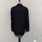 ZARA  Bloggers Fav Black Double Breasted Lapel Collar Shoulder Pads Blazer Size M Photo 9