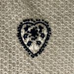 Vintage Christopher Banks Womens Small Knit Sweater Vest Embroidered Americana‎ Blue Photo 6