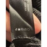 Eileen Fisher Crew Neck Sweater Lightweight Linen Blend Tunic Black Size Small Photo 5