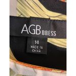 Tropical Sleeveless Dress by AGB Dress Size 14 Photo 4