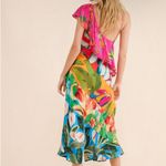 Farm Rio  Mixed Flowery Ruffle One Sholder dress size XS Photo 2