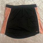 IZOD Black and Coral Mini Skirt Photo 0