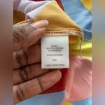 GABRIELLE UNION Button Up Tie Waisted Shirt Dress in Multi Party Size XXL Photo 6