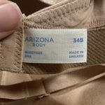 Arizona Body Wirefree Bra Women's 34B Beige Comfort Adjustable Photo 3