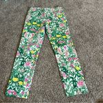 Talbots RVSP Heavy Floral Print w/ Green yellow and Pink Accents Sz 2 Photo 6