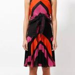 Balenciaga by Nicolas Ghesquière Graphic Knot Flared Dress Fall 2007 Collection Photo 1