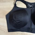 Xersion  Medium Support Black 3X Sports‎ Bra Racerback Front Closure Full Figure Photo 3