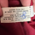 Vintage WINLIT Leather Jacket Womens Small M Red Rust Mod Gogo Hipster 1960s 13 Size undefined Photo 14