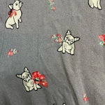 Oliver Bonas Violet Rufus Frenchie Dog Print Dress French Bulldogs Size 10 M Gray Photo 8