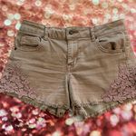 Altar'd State Lace Jean Shorts Photo 0