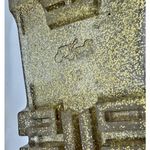 Lacoste Coach Jelly Sandals Womens Gold Glitter Fisherman Buckle 12 Summer Shoes Photo 7