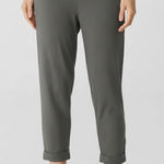 Eileen Fisher  Traceable Cotton Jersey Pant Gray Size Small Petite NWOT Photo 0