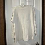 Cynthia Rowley  Cream Soft Chenille Pullover Sweater size L Photo 7