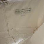 Caroline Constas Irene Ruffle Tiered Off Shoulder White Eyelet Mini Dress Size 4 Photo 13