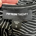 Fifteen Twenty  Stripe Maxi Dress Spaghetti Adjustable Straps Small Photo 3