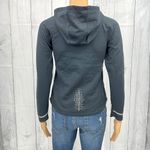 New Balance XS Womens Black Hot Pink Zip Up Hoodie Athletic Jacket Photo 3