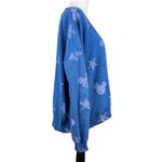 Disney Mickey Mouse & Stars Blue Pullover Crewneck Sweatshirt Size XL Photo 9