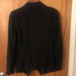 Luxe Zip up black blazer Photo 7