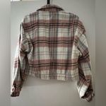 Ashley Outerwear Women’s Pink & Cream Plaid Jacket – Size Large Photo 1