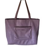 Nine West | LARGE TOTE / SATCHEL LAVENDER WITH CHAIN DETAIL ON FRONT POCKET Photo 0