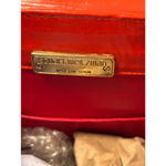 Stuart Weitzman Orange-Red Leather Bag Photo 2