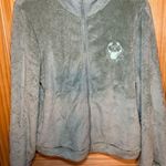 Romwe women’s hoodie Cancer graphic zip up size M Photo 1