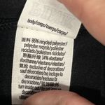 Victoria's Secret Pink Victoria’s Secret Top Women’s Large LS Black Shirt Crop Fleece Lined Photo 2