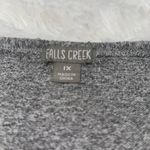 Falls Creek grey sparkle snowflake long sleeve top shirt woman’s 1X Photo 5