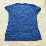 Under Armour  Blue Loose Fit V Neck T-shirt Small Photo 5