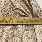 Simply Vera, Vera Wang Simply Vera Vera Wang Womens XL Pleated Split Neck Top Blouse Plus Beige Photo 6