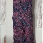 Elan • strapless paisley wide leg jumpsuit Photo 13