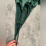 Victoria's Secret Victoria’s Secret gold label vintage USA made Green Satin Bodysuit lingerie 36B Photo 4