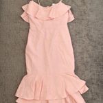 Likely 499  revolve pink ruffle midi dress Photo 3
