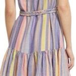 Marine layer NWT  Laney Mini Dress in Blue Variegated Stripe Retail $125 Size S Photo 1
