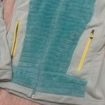 The North Face  summit series fluffy ribbed fleece blue neon Photo 4