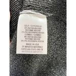 Cushnie et Ochs NWT Metallic Pull On High Rise Fitted Midi Pencil Skirt Black M Photo 5