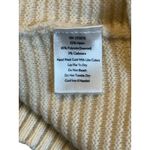 Spartina 449 Cream V Neck Pullover Stripe Cashmere Blend Sweater Women Size XXL Photo 8