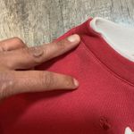 Classic Elements Vintage Cat Embroidered Crewneck Sweatshirt Red Large Holiday Photo 7