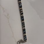 Double Sided Opal tennis bracelet NEW Blue Photo 5