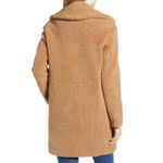 Kendall + Kylie Kendal & Kylie Camel Tan Sherpa Jacket Photo 1