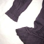 William Rast  Purple Off Shoulder Blouse Boho Shirt Photo 7