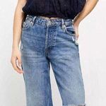 Free People  Like A Breeze Blue Pullover Top Photo 4