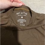 Set Active REMIX FORM CROP LONGSLEEVE - COOKIE Photo 2