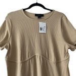 Forever 21  Beige Ribbed t-shirt dress - 1X NWT Photo 1
