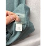 Title Nine Guthrie Pullover Dress Women Large Green Long Sleeve Stretch Zip Photo 3