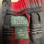 Wild Fable Red and Black Plaid Skirt Photo 5