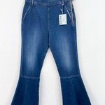 Frame Denim Women's Flounce Flare Blue Jeans High Rise Bell Bottom Jeans 30 NWT Photo 0