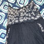 American Eagle  Criss Cross Embroidered Flowy Tank Photo 1