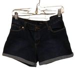 sts blue  high rise dark rinse size 7 jean shorts. Photo 0