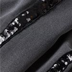 H&M  Divided Sequin Tuxedo Stripe Slim High Waist Skinny Jeans Dark Grey 8 Photo 2